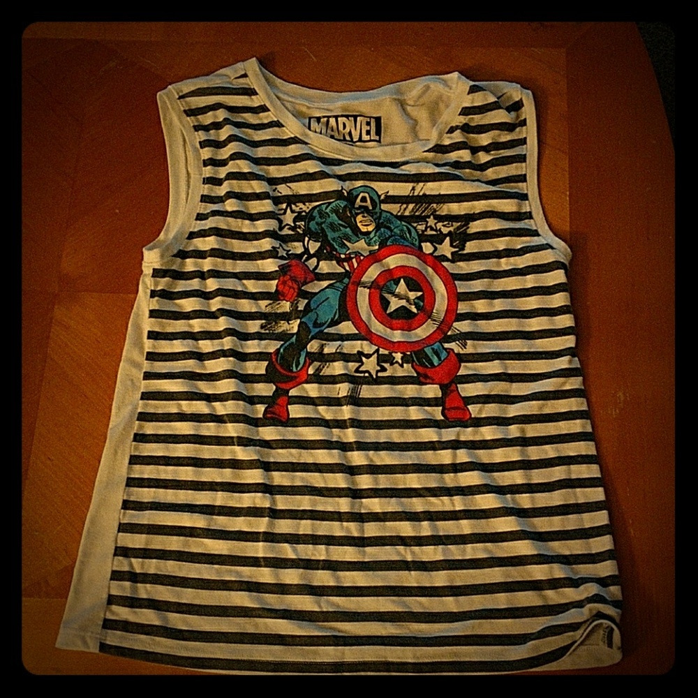 Marvel captain America tank